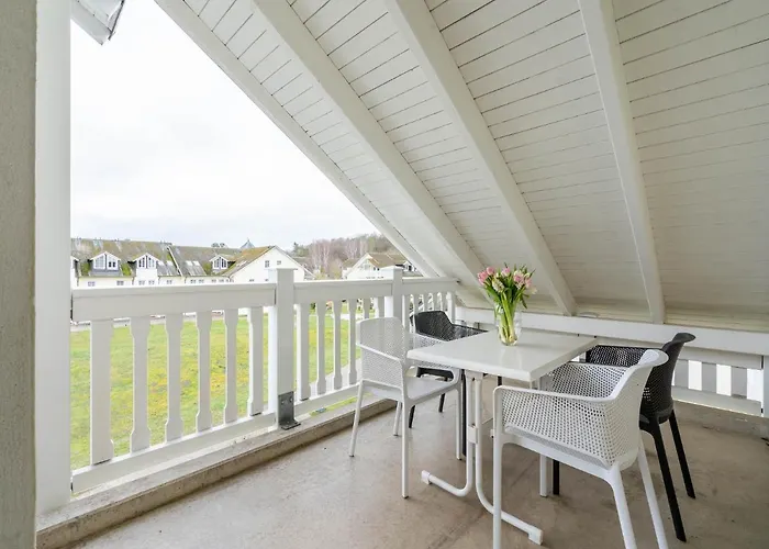 Apartment Dünenpark - Komfort Mit 2 Schlafzimmern Und Balkon Im Dachgeschoss 031